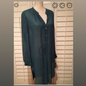 Brand new Aritizia silk long tunic